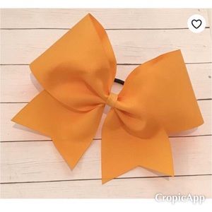 Gold cheer Bow